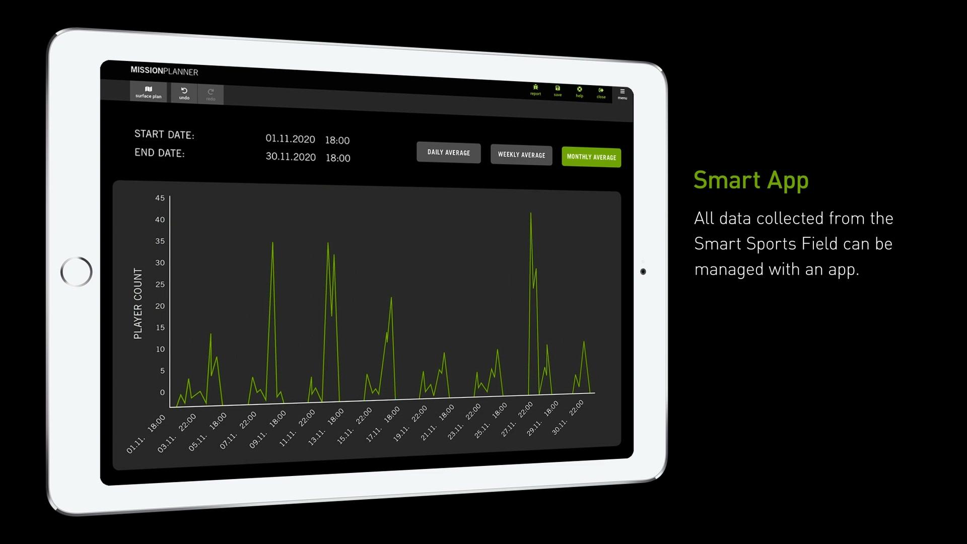 MissionPlanner App — Dashboard